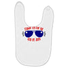 stayin' fly for the 4th of july Baby Bibs