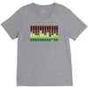 sound activated flashing light V-Neck Tee
