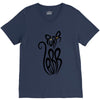 purr purr V-Neck Tee