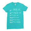 X-Mas Math Ladies Fitted T-Shirt