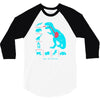 t rex diet 3/4 Sleeve Shirt