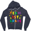 team 1st grade Zipper Hoodie