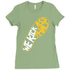 running we kick asphalt Ladies Fitted T-Shirt