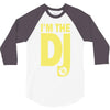 im a dj graphic tee mens 3/4 Sleeve Shirt