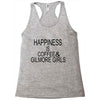 coffee and gilmore girls Racerback Tank
