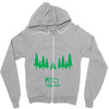 life is short take the trip buy the shoe Zipper Hoodie