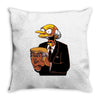 burns vs trump Throw Pillow