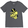triceratop hat V-Neck Tee