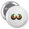 christmas pudding boobs funny Pin-back button