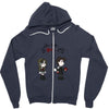 you stole my heart 3 Zipper Hoodie