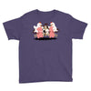 piggybacks and chicken fights Youth Tee