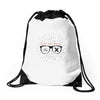 ride the wave Drawstring Bags