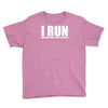 i run Youth Tee