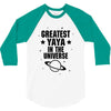 Greatest Yaya In The Universe 3/4 Sleeve Shirt