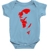 superhero cool Baby Onesie
