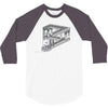 some game involving falling blocks in the style of m.c. escher 3/4 Sleeve Shirt