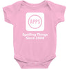 apps spoiling things since 2008 Baby Bodysuit