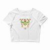 bowser's gym2 Crop Top