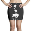 duck duck moose funny Mini Skirts