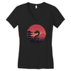 Japan Land Women's V-Neck T-Shirt