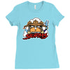 the three storms Ladies Fitted T-Shirt