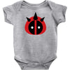 dead funny Baby Bodysuit