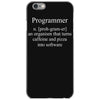 programmer an organism that turns caffeine and pizza into software t s iPhone 6/6s Case