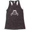 factory records use hearing protection Racerback Tank
