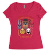 five nights at freddy's Women's Triblend Scoop T-shirt