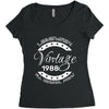 legendary vintage 1988 Women's Triblend Scoop T-shirt