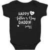 Happy First Father's Day Daddy Baby Bodysuit