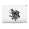 lion zentangle Accessory Pouches