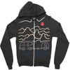 van desert Zipper Hoodie