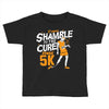 shamble to the cure zombie 5k Toddler T-shirt
