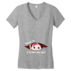 Excuse Me Is It February Yet Baby Girl Women's V-Neck T-Shirt