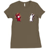 listen to your conscience Ladies Fitted T-Shirt