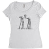 dali walkers Women's Triblend Scoop T-shirt