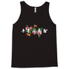 Femen with Flowers Tank Top
