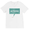 louder than words V-Neck Tee
