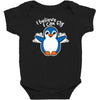 learning to fly Baby Bodysuit