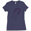 powerful magnet Ladies Fitted T-Shirt