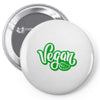 vegan 2 Pin-back button