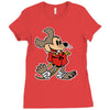 master mouse Ladies Fitted T-Shirt