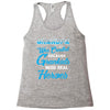 Grandpa Was Created because Grankids Need Real Heroes Racerback Tank
