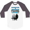 Grandfather &amp; Grandson Fishing Partners For Life 3/4 Sleeve Shirt