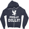 Philly Dilly Zipper Hoodie