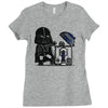 robotic trashcan Ladies Fitted T-Shirt