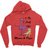 mama &amp; pizza dinasour Zipper Hoodie