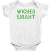 wicked smaht funny Baby Onesie