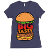 big tasty Ladies Fitted T-Shirt